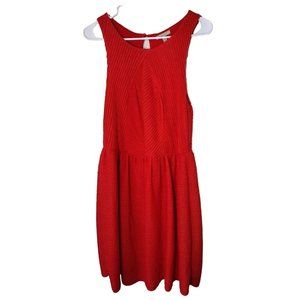 Bordeaux Dress Large Red Sleeveless